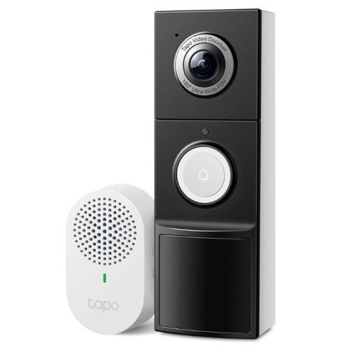 TP-LINK (TAPO D235) Smart Battery/Wired 2K 5MP Video Doorbell Camera w/ Chime, 7-Month Battery, Night Vision, Ultra-Wide FOV, AI Detection & Notification, Anti-theft TP-LINK (TAPO D235) Smart Battery/Wired 2K 5MP Video Doorbell Camera w/ Chime, 7-Month Battery, Night Vision, Ultra-Wide FOV, AI Detection & Notification, Anti-theft